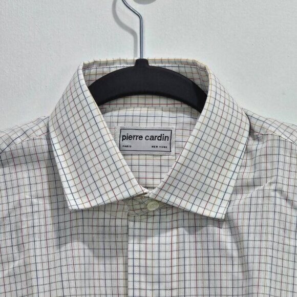 Pierre Cardin long sleeve shirt - Men's - Multi-Colored - 15 32/33 Full Cut - Picture 3 of 11